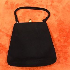 Vintage blue suede Coblentz original purse.
